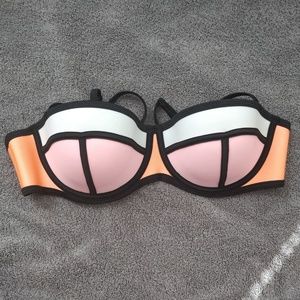Triangl Large Peach Soda Bikini Top